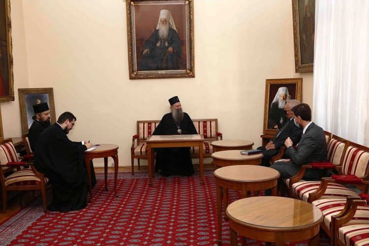 Patrijarh Porfirije primio ambasadore Grčke, Japana i Gruzije