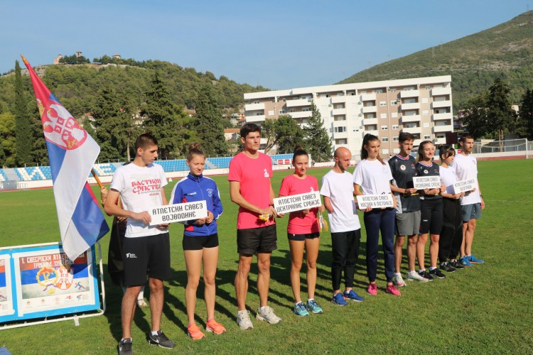 U Trebinju otvoren prvi "Svesrpski ateltski kup 2021"