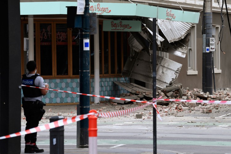Jak zemljotres pogodio okolinu Melburna