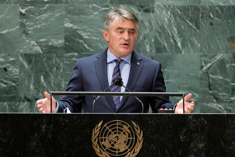 Komšić u UN-u optužio susjedne zemlje da žele dio BiH