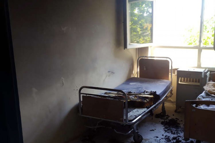 Opušak izazvao požar u dobojskoj bolnici