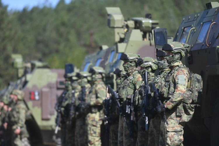 Vojska Srbije nadomak Jarinja