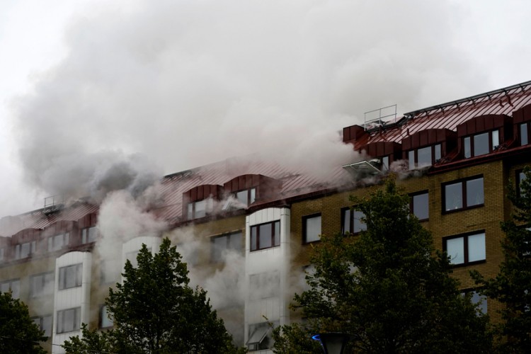 Eksplozija u zgradi u Geteborgu