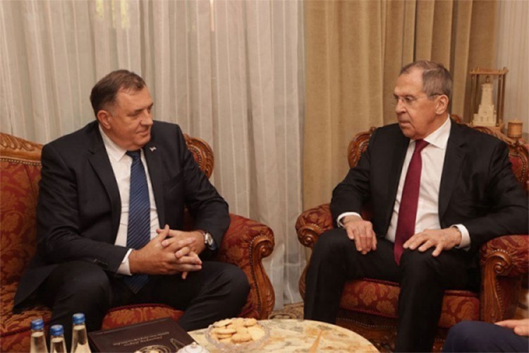 Sastanak Dodika i Lavrova u Beogradu