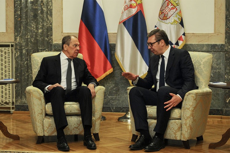 Vučić: Slijedi radna večera sa Lavrovom i Dodikom