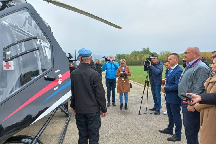 Janković: Nabavka helikoptera značajan iskorak u oblasti bezbjednosti