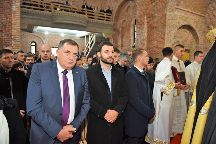 Dodik: Prva liturgija u Manastiru Miloševac važan događaj za pravoslavlje
