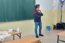 Milan Rakulj održao poetski čas u Elektrotehničkoj školi