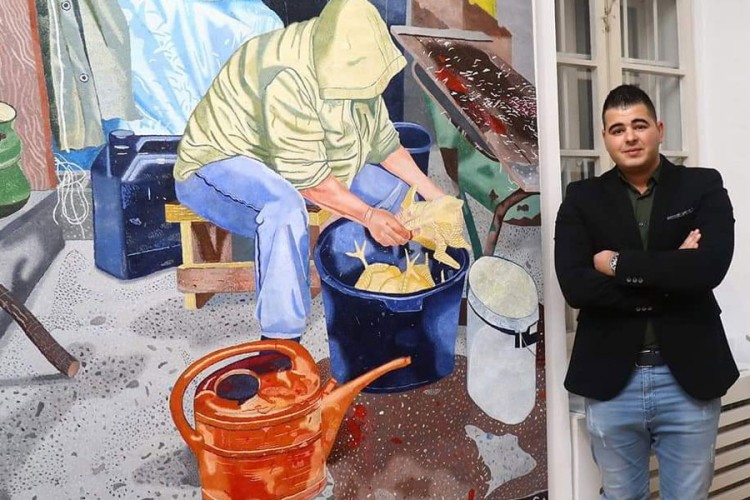 Aleksandar Bajunović: Moje slikarstvo prikazuje težak seoski život