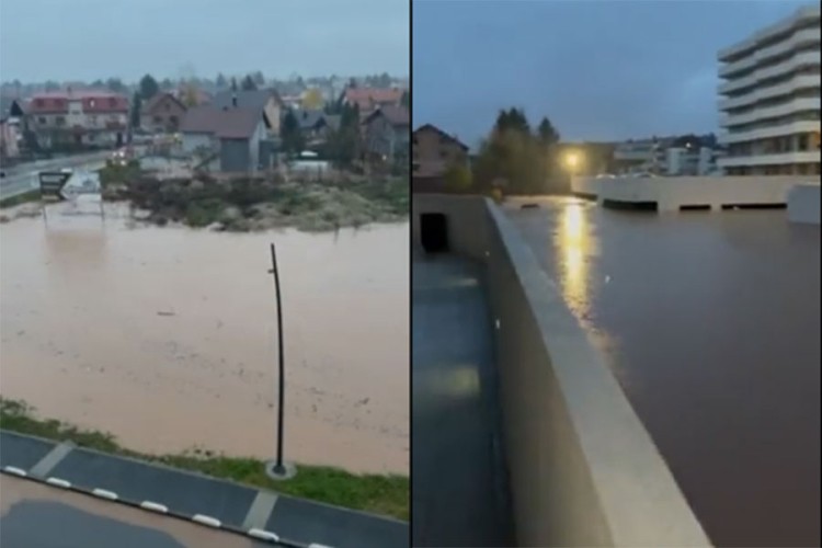 Poplave u Sarajevu: Vatrogasci evakuišu građane, ugrožene desetine kuća