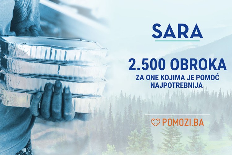 Obezbijeđeno 2500 toplih obroka za najugroženije članove društva BiH