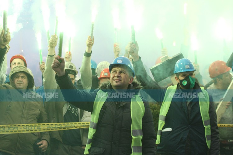 Protest rudara u FBiH, Džindiću okrenuli leđa: "Ne želimo da razgovaramo"