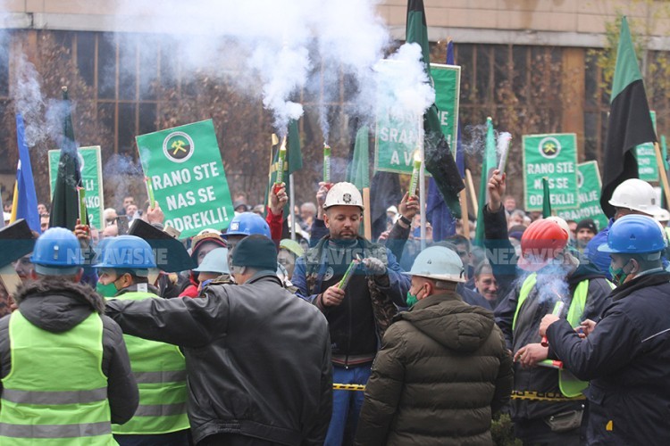 Rudari prekidaju proteste, ali nema nastavka proizvodnje uglja
