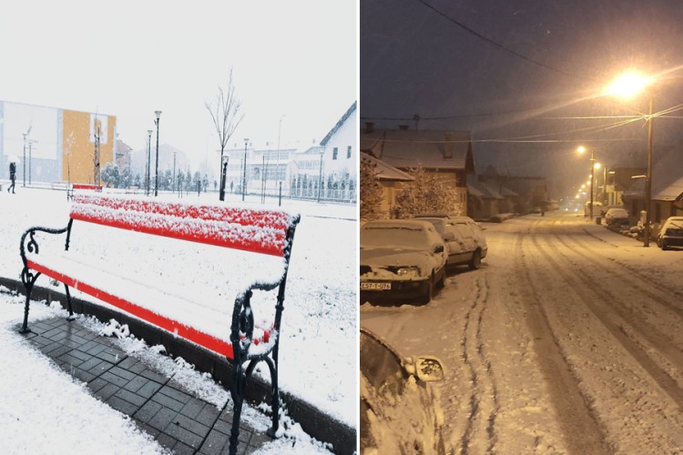 Snijeg obijelio nekoliko gradova u Srpskoj