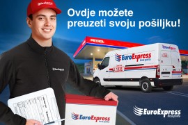Pošiljke EuroExpress brze pošte od sada možete preuzeti i na Petrol ...