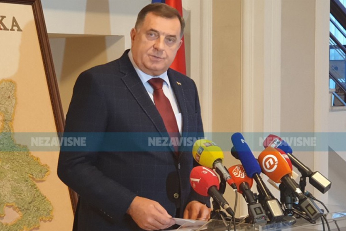 Dodik: Srpska ništa izvan Ustava BiH neće učiniti niti pribaviti sebi