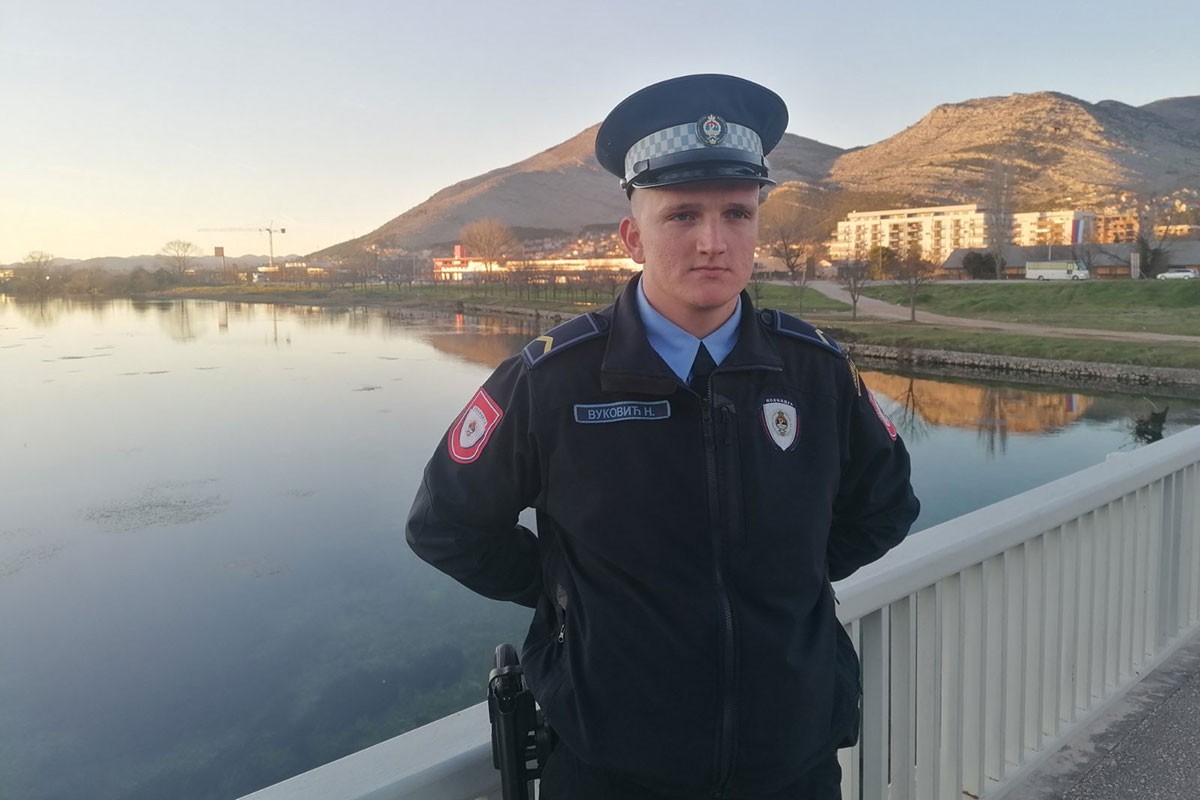 Policajac iz Trebinja o spasavanju žene: Obavljao sam samo svoju dužnost