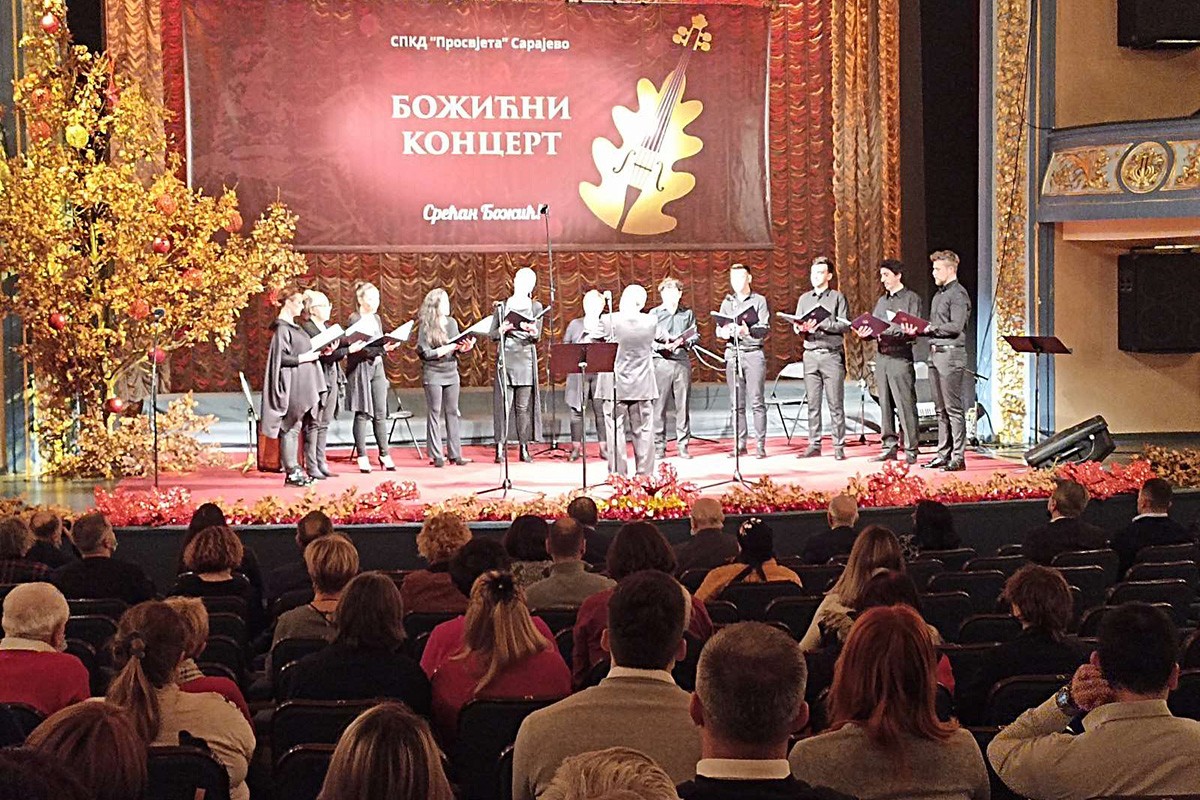 Održan tradicionalni Božićni koncert SPKD "Prosvjeta"