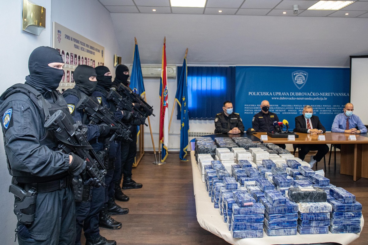 Rekordna pljenidba droge u Hrvatskoj, pronađeno više od 280 kg