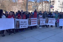 Protest u Sarajevu: Traže ime i prezime odgovornog za Dženinu smrt