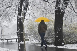 Najavljene snježne padavine, jak i olujni vjetar za vikend u Banjaluci
