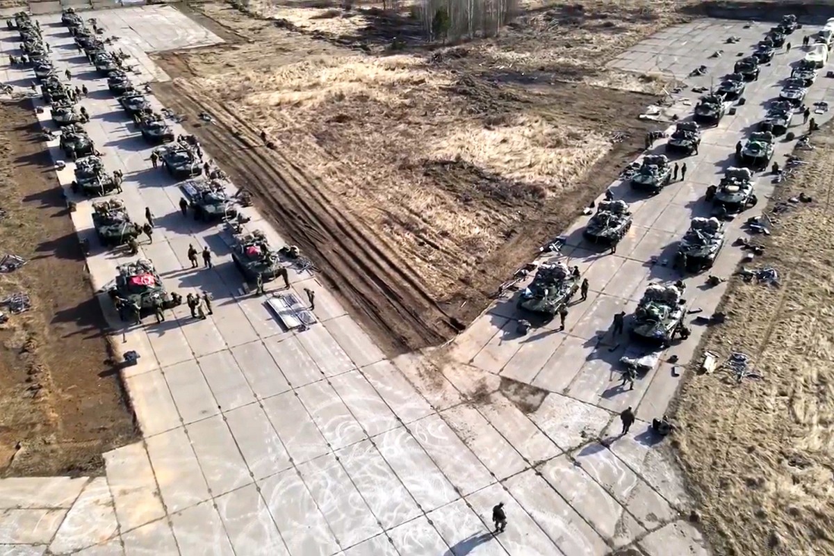 Objavljen snimak, neke ruske trupe se povlače