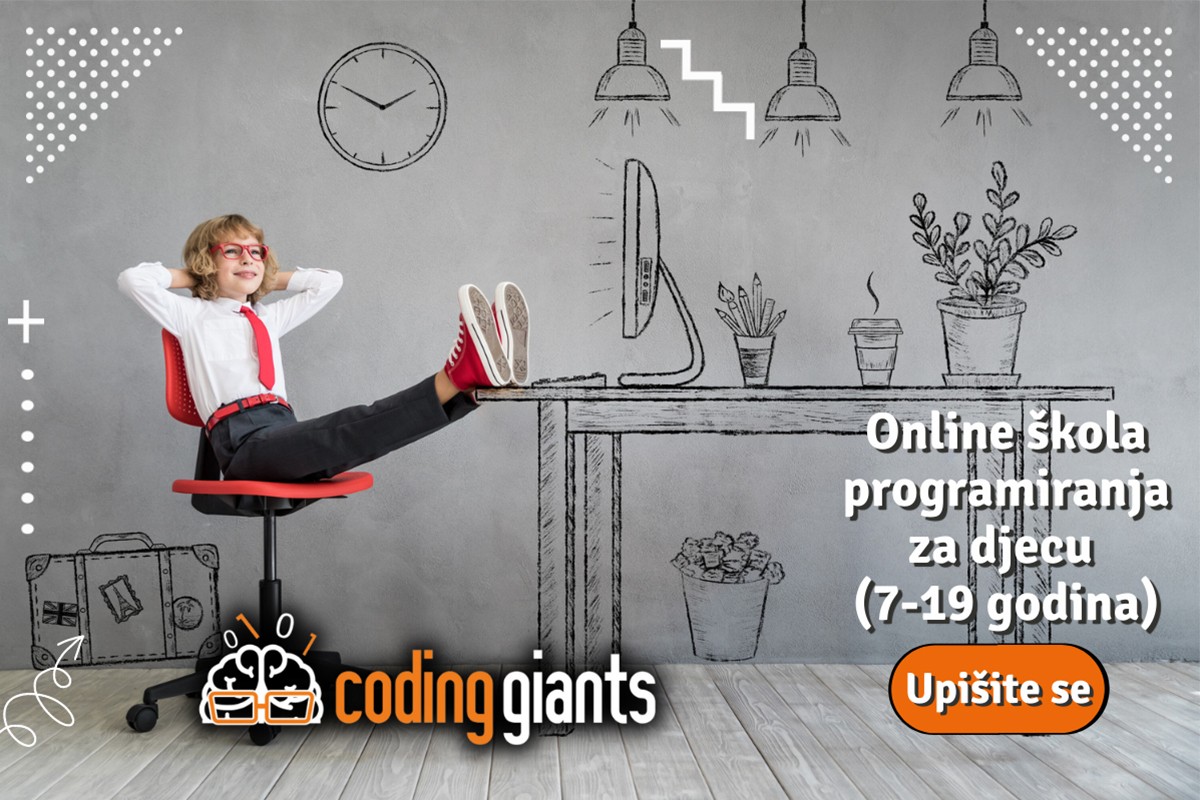 I vaša djeca mogu naučiti programirati uz Coding Giants