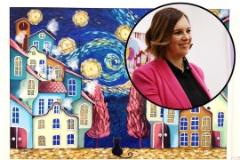 Sarajevska slikarka Gojak za "Nezavisne": Želim da usrećim čovjeka