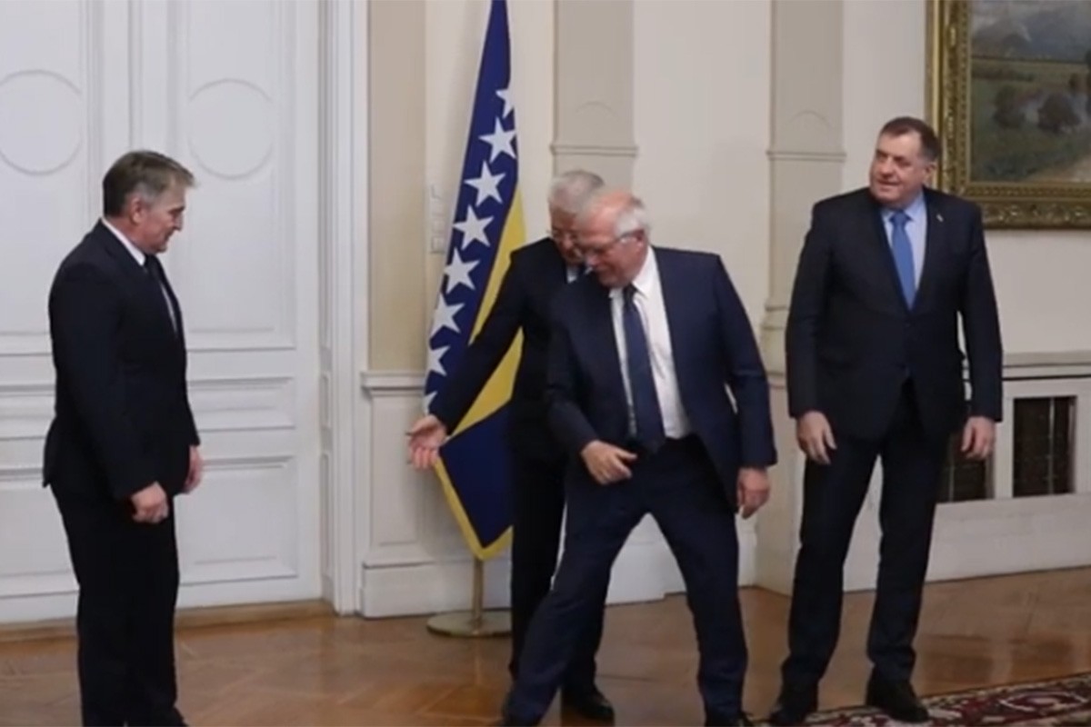 Članovi Predsjedništva sa Borelom: Zahvalnost za posvećenost Evropske unije BiH