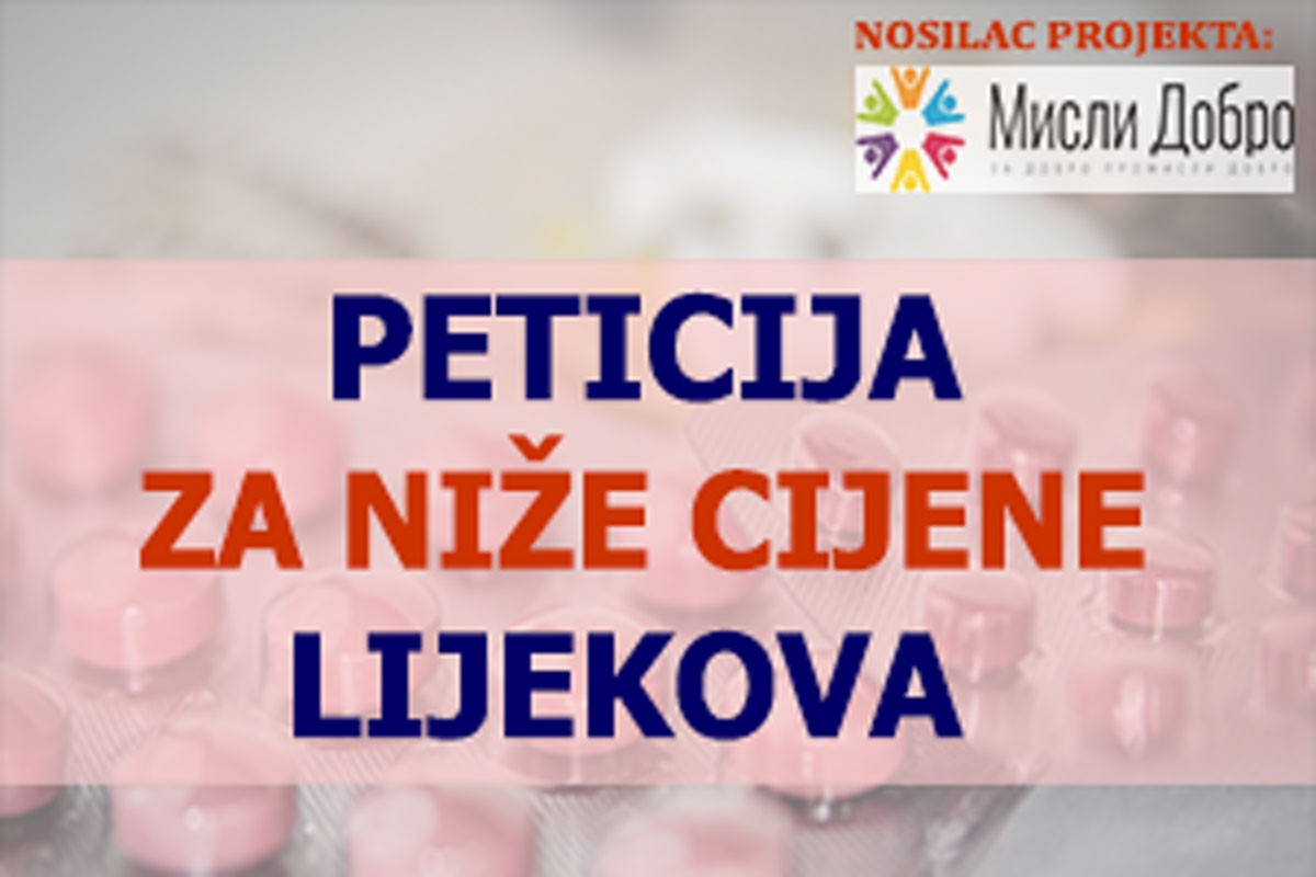 Potpiši za jeftinije lijekove u BiH