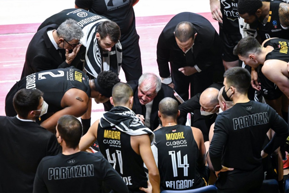 Košarkaši Partizana izgubili od Cedevite Olimpije