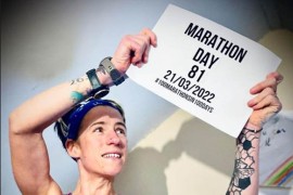 Svjetski rekord, istrčala 100 maratona za 100 dana