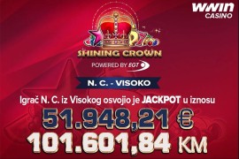 Superdobici na Wwin Casinu: Visočanin i Konjičanin osvojili čak 160.000 KM
