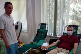 Direktor Doma zdravlja na rođendan prvi put dao krv