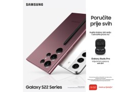 Rezervišite dugo očekivani telefon Samsung S22 serije uz sjajan poklon
