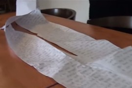 Žena iz Indije napisala bratu pismo dugo 434 metra