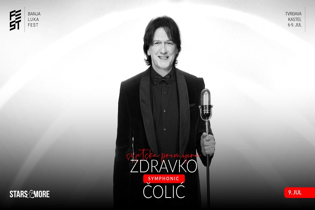Rasprodat koncert Zdravka Čolića, sve manje ulaznica za ostale programe Banjaluka Festa