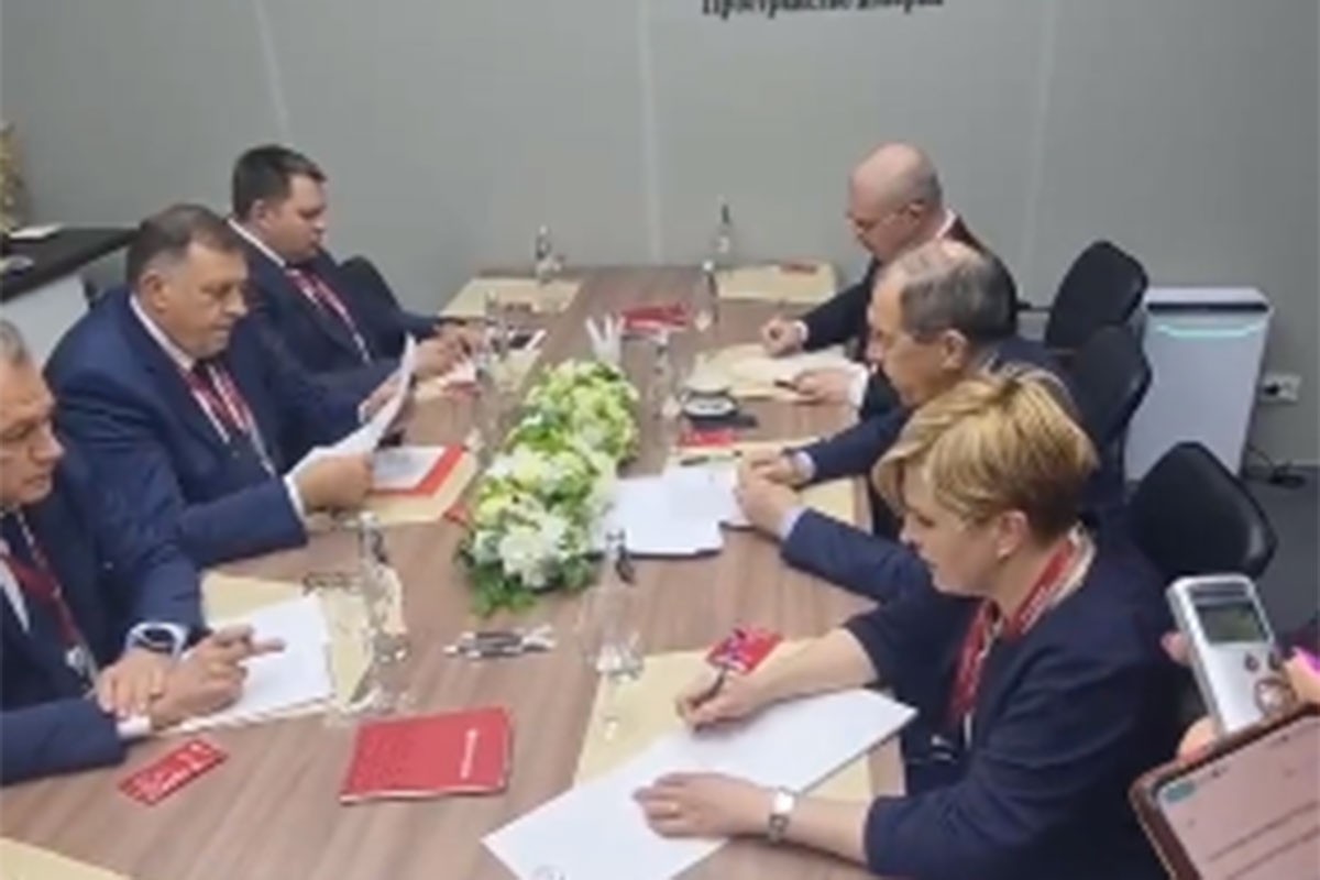 Dodik i Lavrov: BiH nije uvela sankcije Ruskoj Federaciji i Zapad se ljuti zbog toga