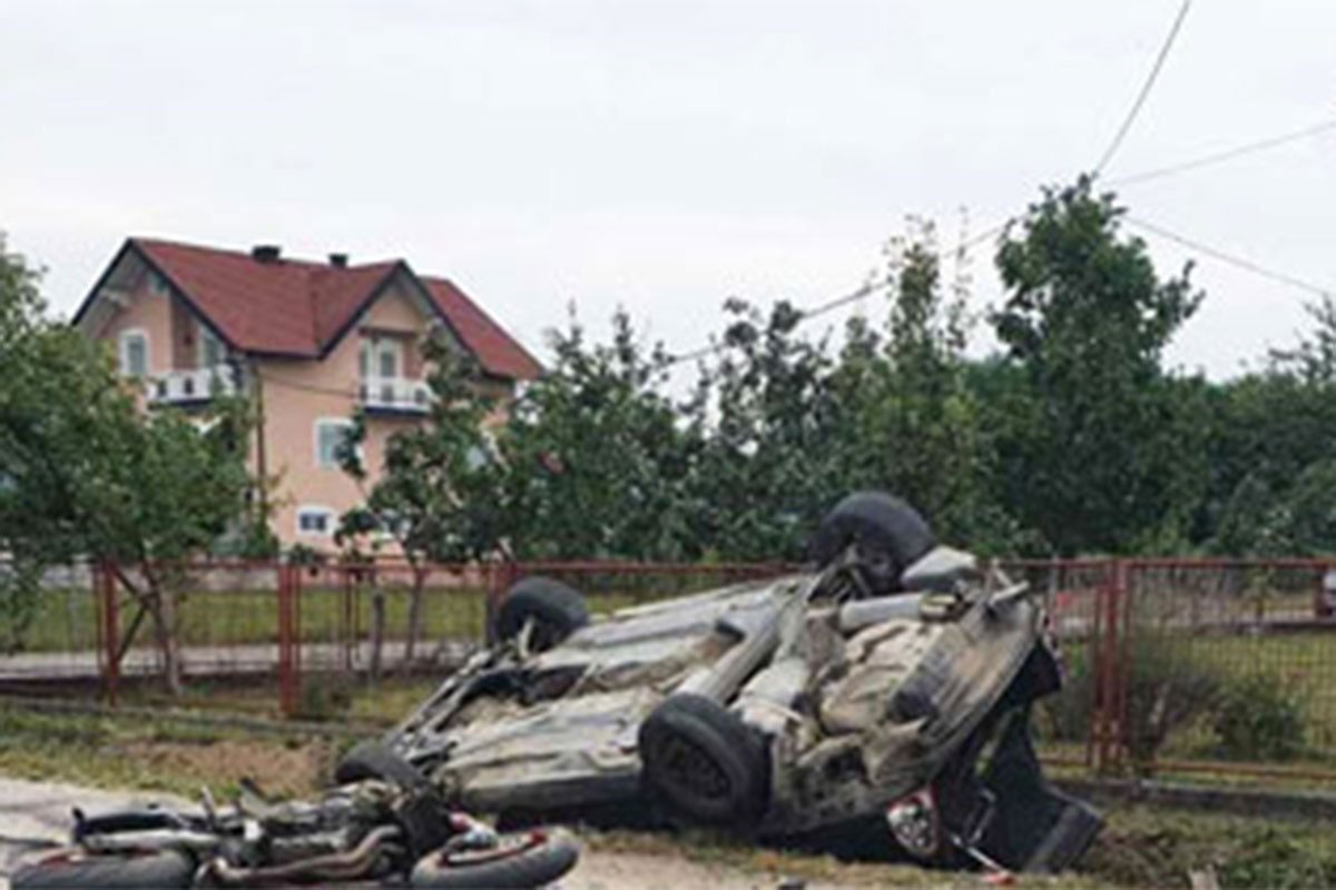 Detalji nezgode kod Prijedora: Maloljetnik upravljao autom