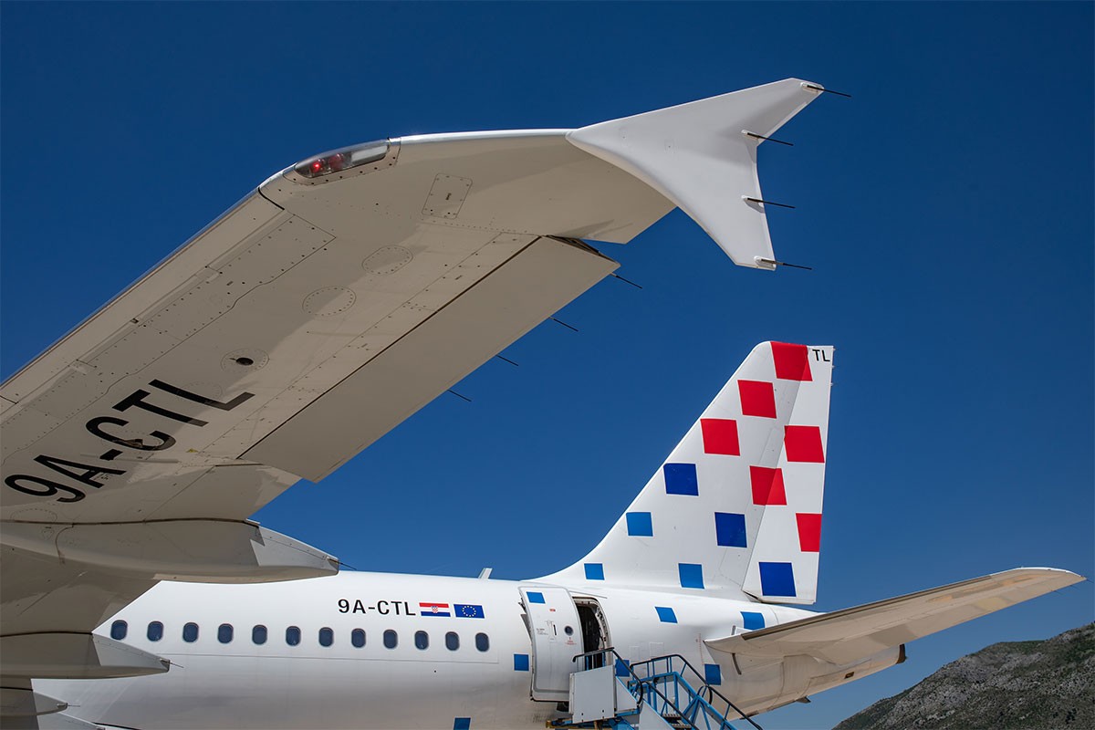 Oglasila se "Croatia Airlines" o incidentu