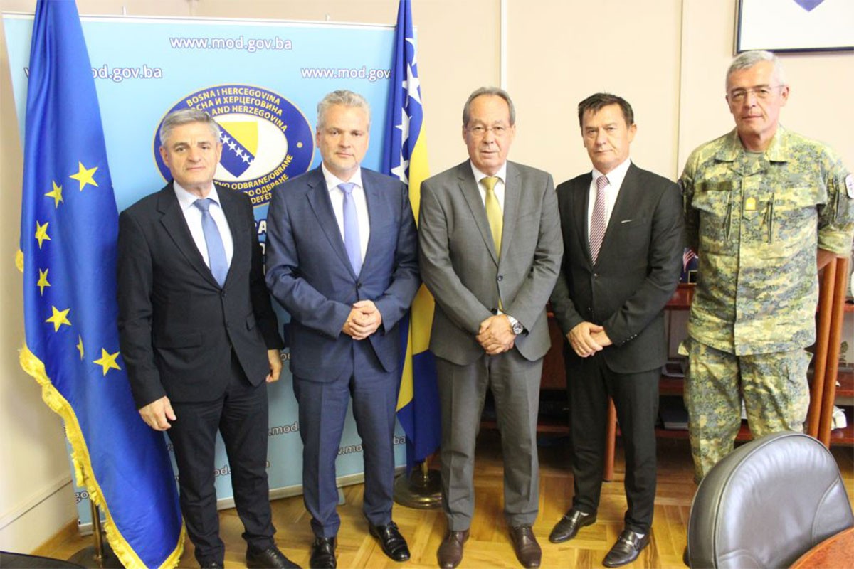 Zatler izrazio zadovoljstvo uz jasnu podršku nastavku misije EUFOR-a