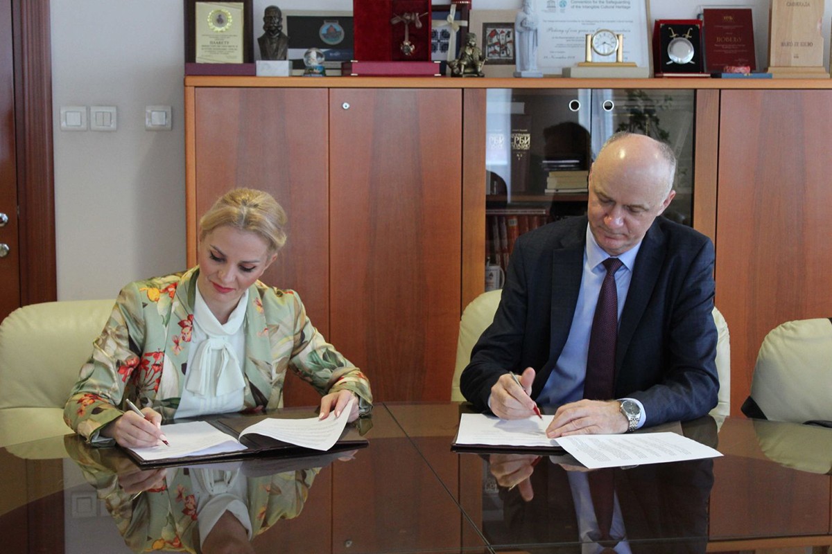 Trivićeva i Gajanin potpisali protokol o studentskoj praksi