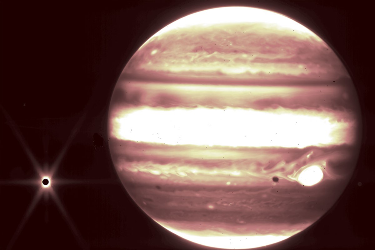 NASA objavila fascinantnu fotografiju Jupitera koju je snimio Webb teleskop