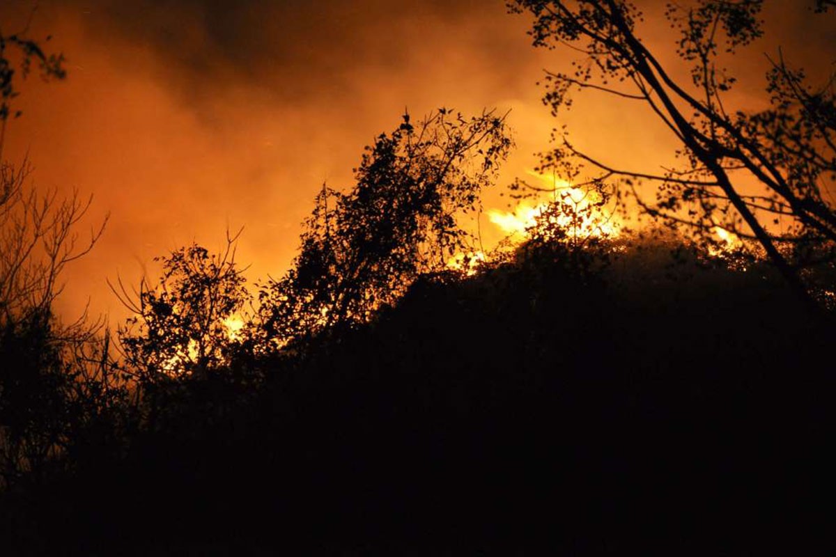 U Sloveniji novi velik požar, u toku evakuacija nekoliko sela