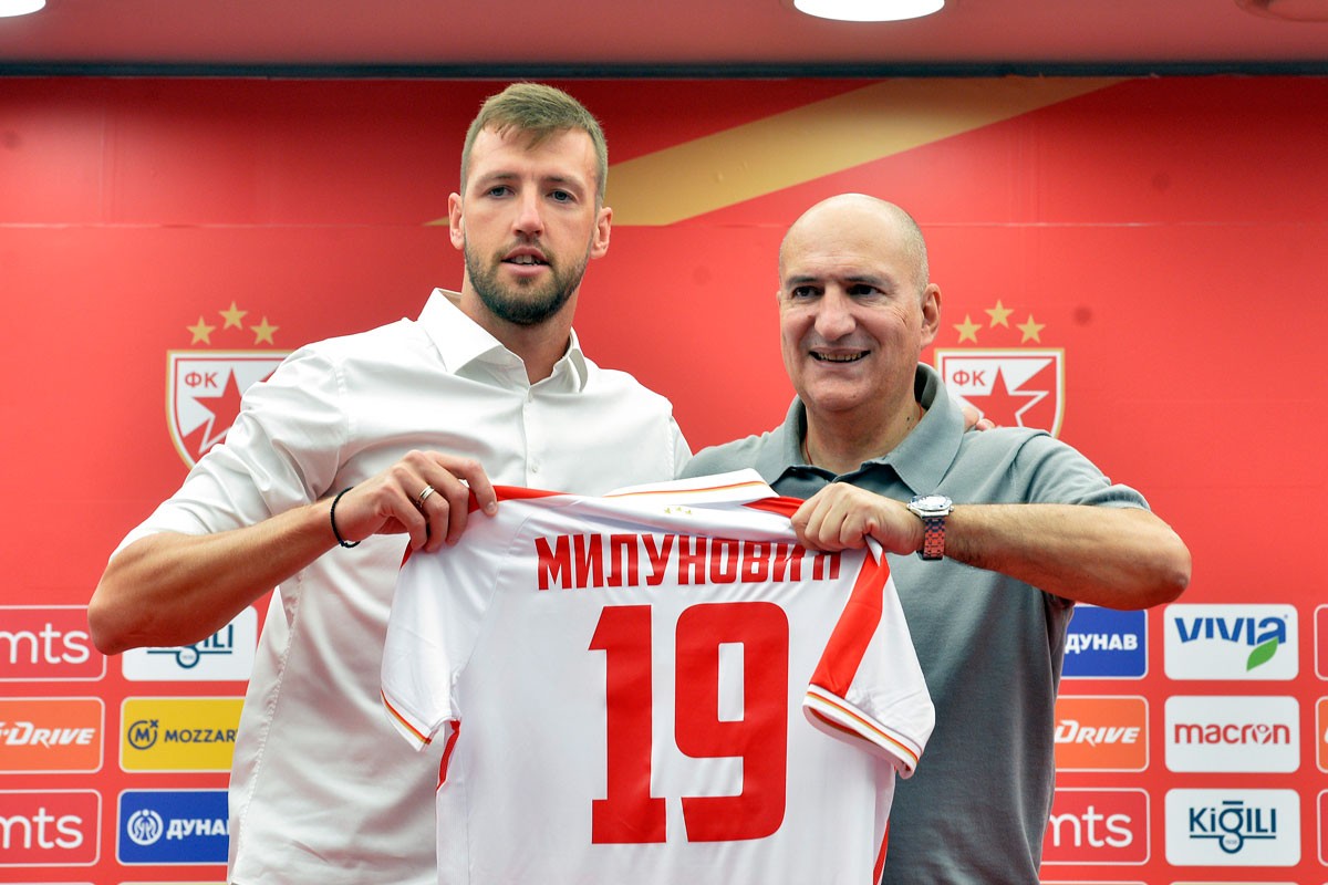 Nemanja Milunović se vratio u Crvenu zvezdu