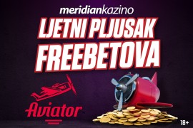 MERIDIAN KAZINO: Najveći Aviator pljusak FREEBET-A IKADA!