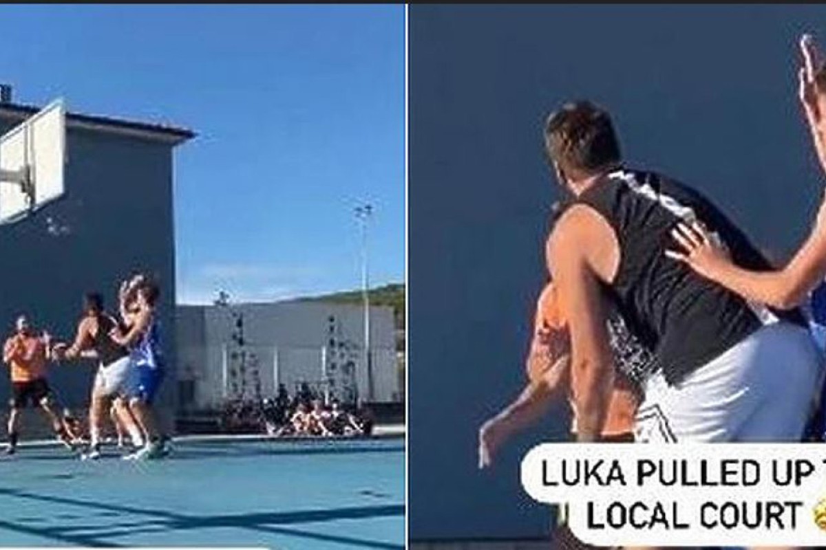 Dončić zaigrao basket s klincima na lokalnom terenu