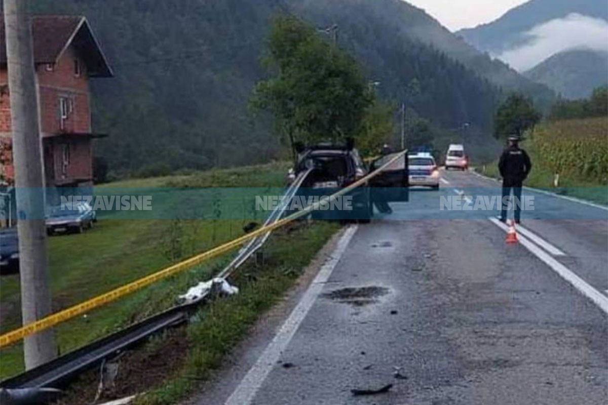Nesreća na putu Banjaluka-Teslić, jedno poginulo