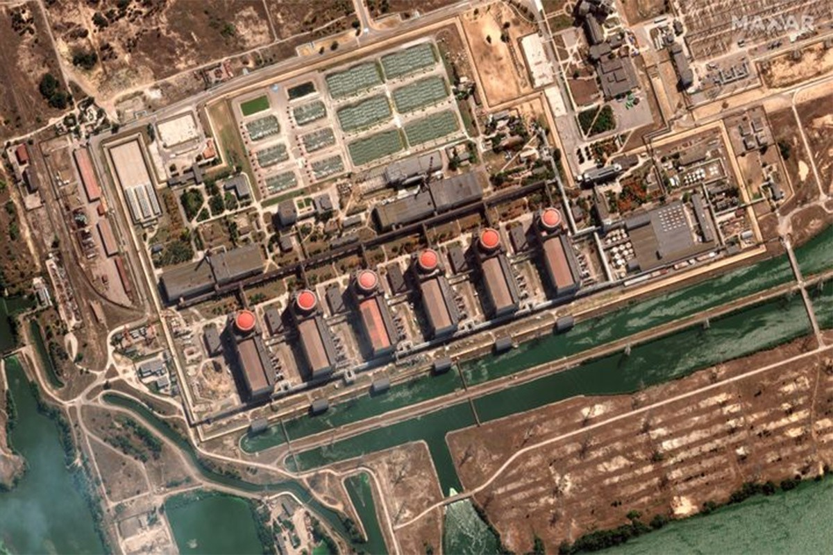 Satelitski snimci otkrivaju kako izgleda nuklearna elektrana Zaporožje