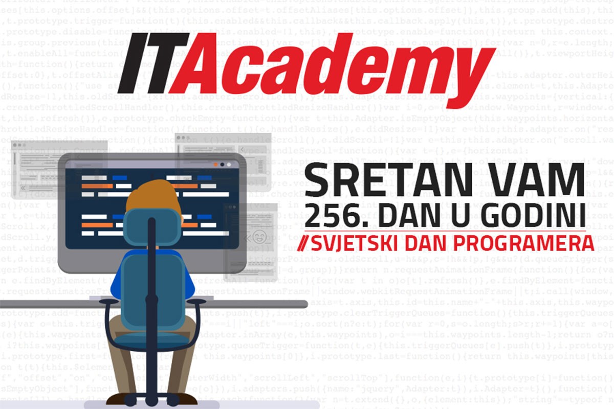 ITAcademy slavi Dan programera i poklanja vam do 500€ popusta